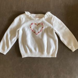 Janie & Jack embroidered sweater